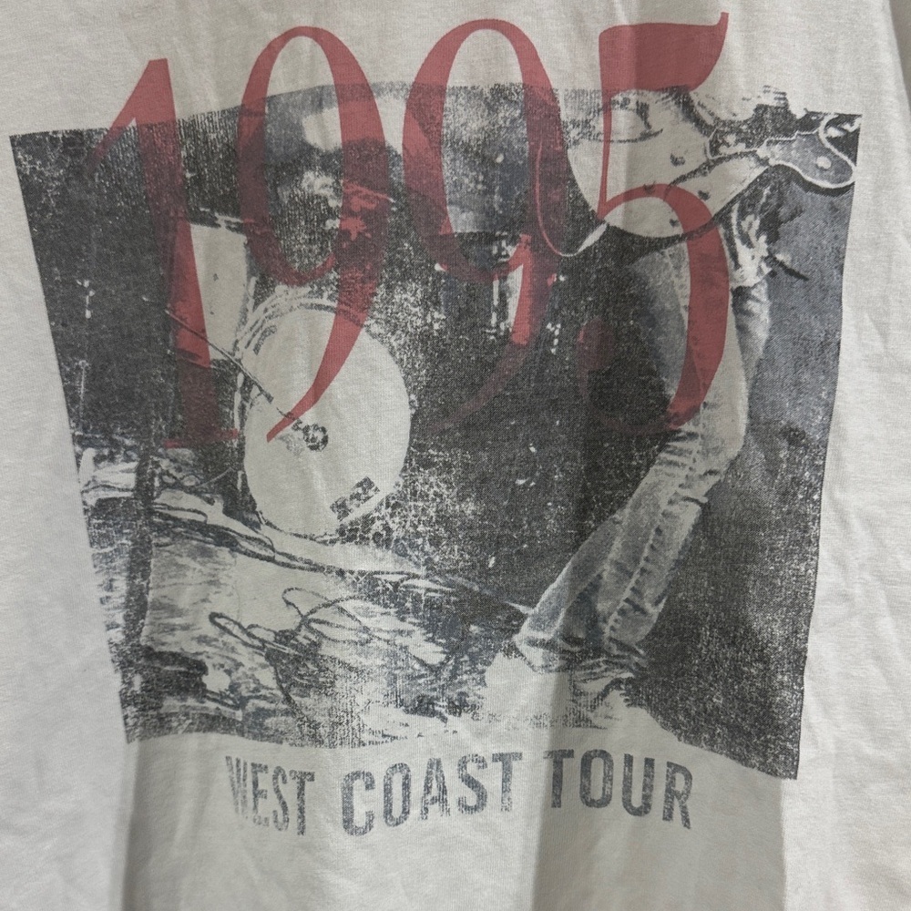 🍗 Wild Fable 1995 West Coast Tour Graphic Tee - Cream - Picture 4 of 4